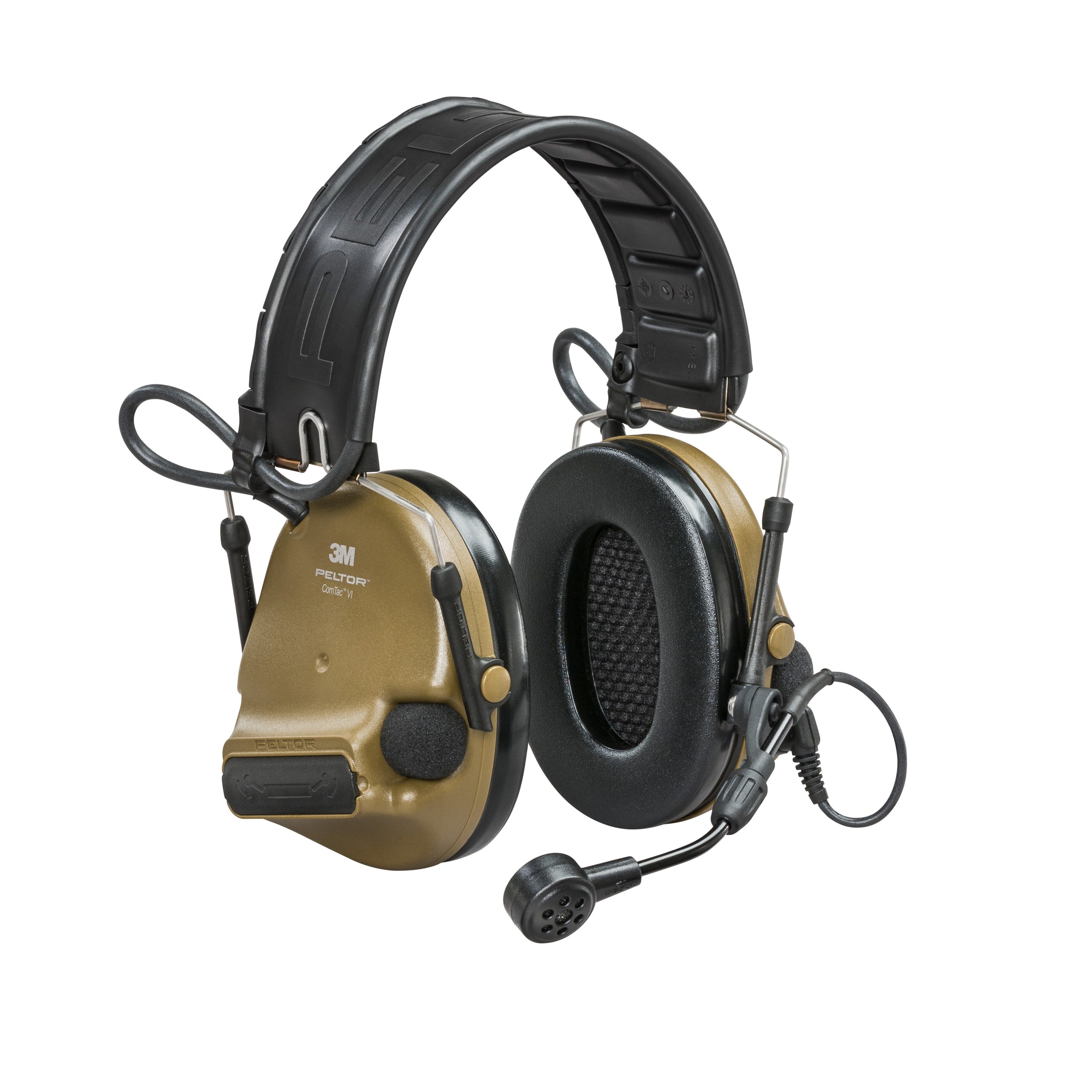 Peltor ComTac VI | NIB w/ All Colors & Models | Gel Earcups & ARC Mounts Included