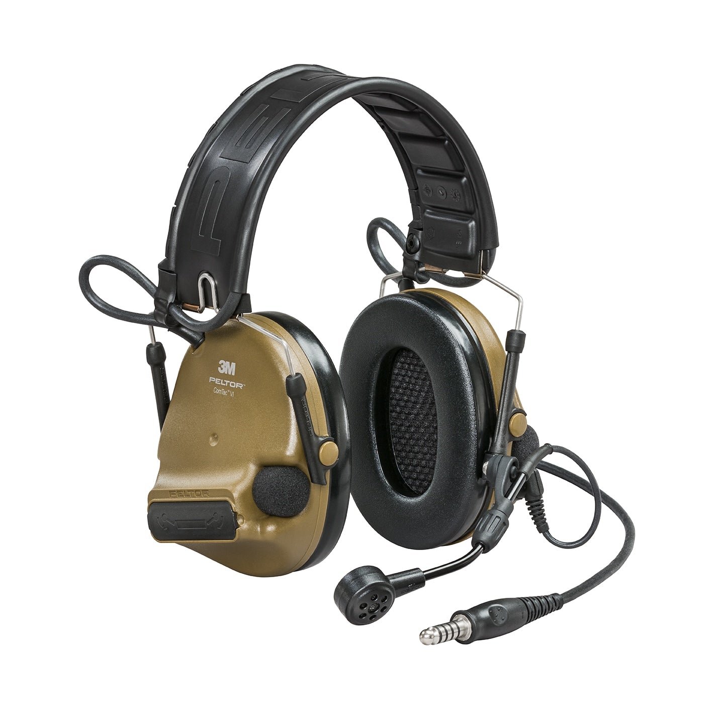 Peltor ComTac VI | NIB w/ All Colors & Models | Gel Earcups & ARC Mounts Included