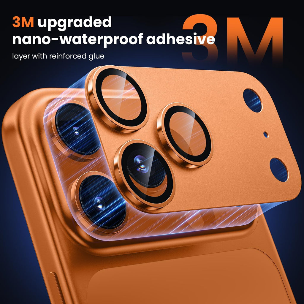 iPhone 17 Pro Max Camera Protector - Strong Titanium (2-Pack) | ZeroDamage