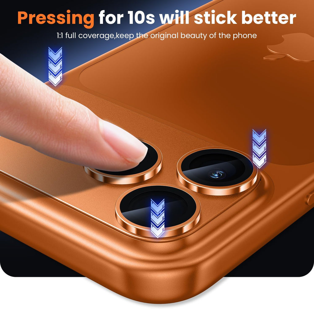 iPhone 17 Pro Max Camera Protector - Strong Titanium (2-Pack) | ZeroDamage