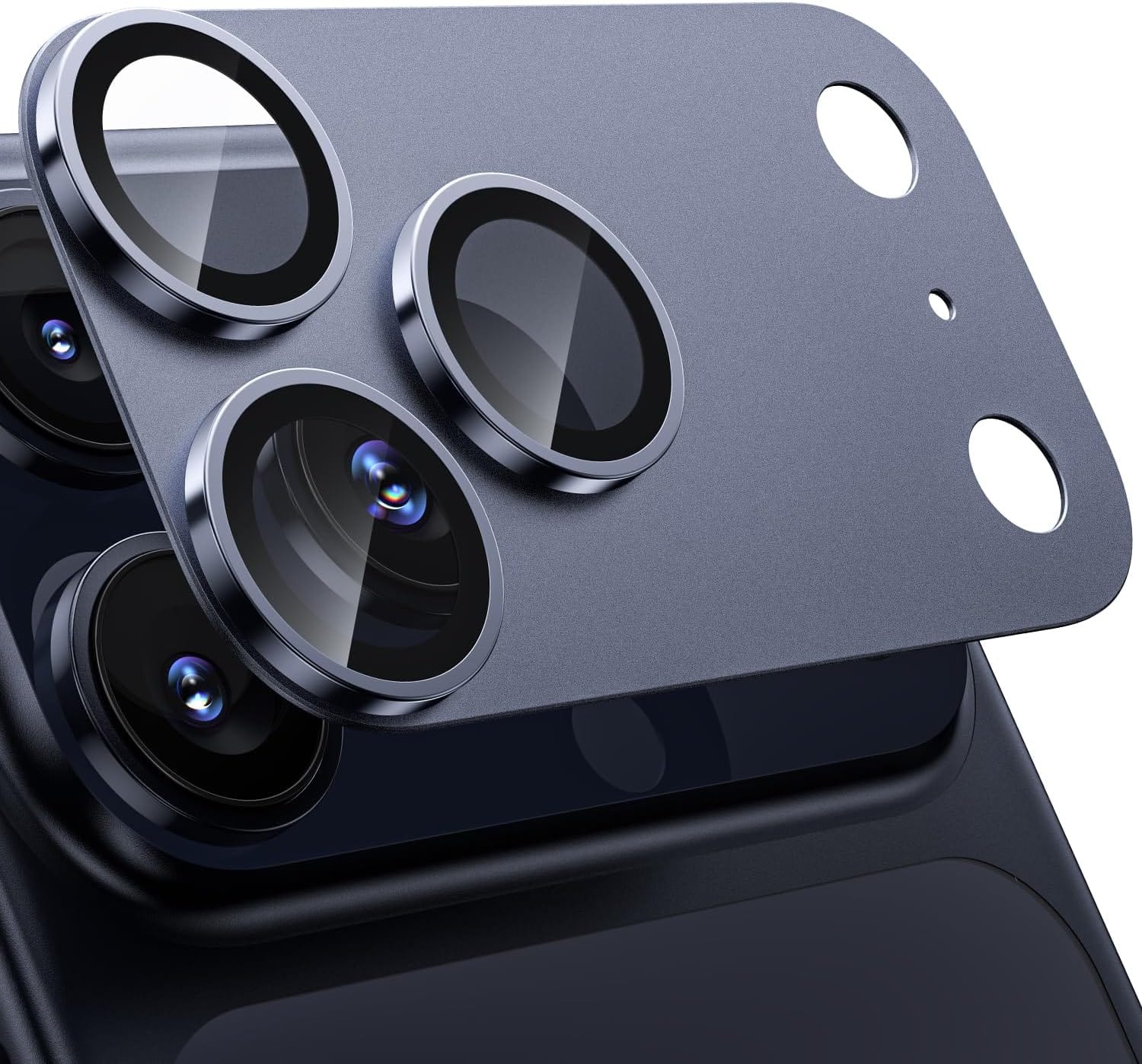 iPhone 17 Pro Max Camera Protector - Strong Titanium (2-Pack) | ZeroDamage