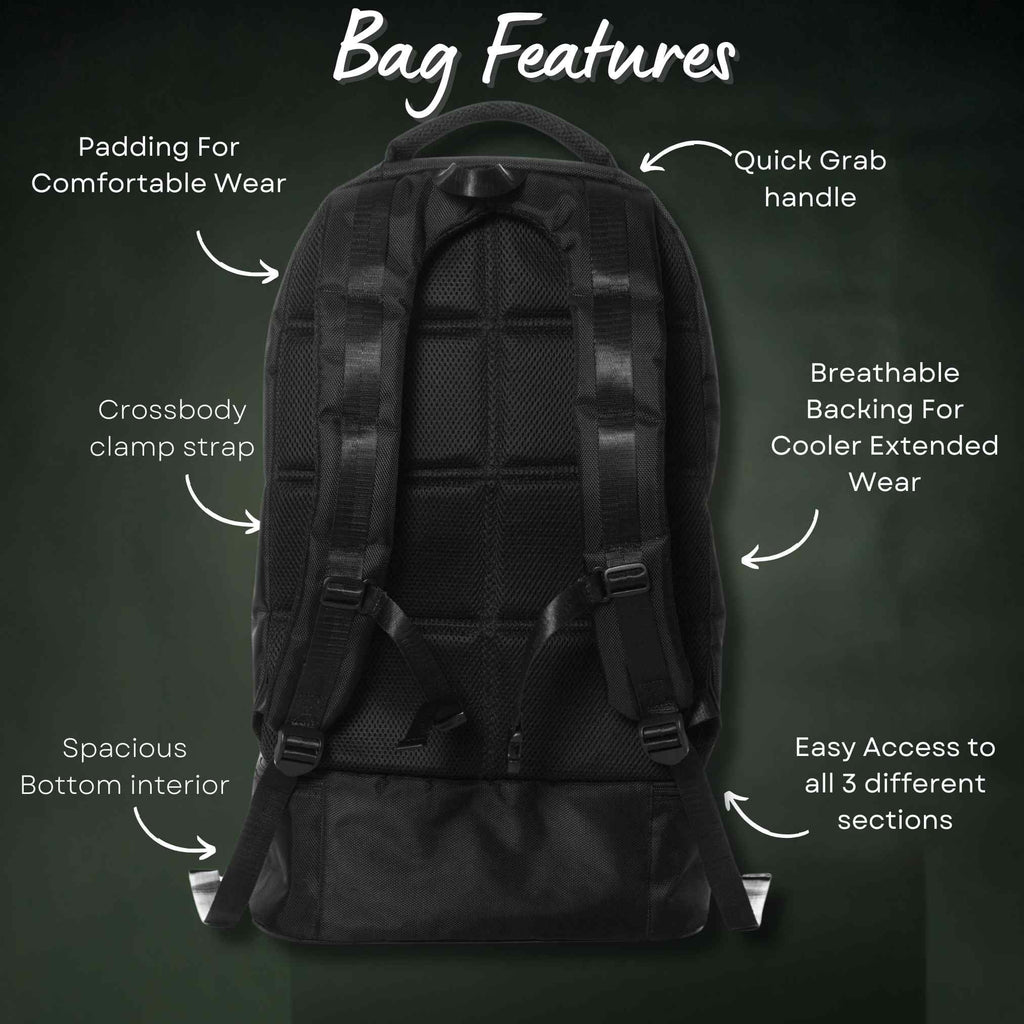 Sole Premise Carry-On Bag For Shoes, Clothes, Laptop And Camera