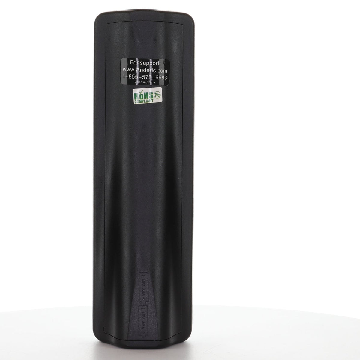 Anderic RR1002 Hospitality 1-Device Standard TV Universal Remote Control with Membrane Surface / Water Resistant