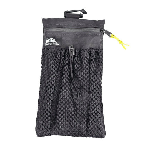 Cell Phone Pouch for Backpack Shoulder Strap (with Zipper)
