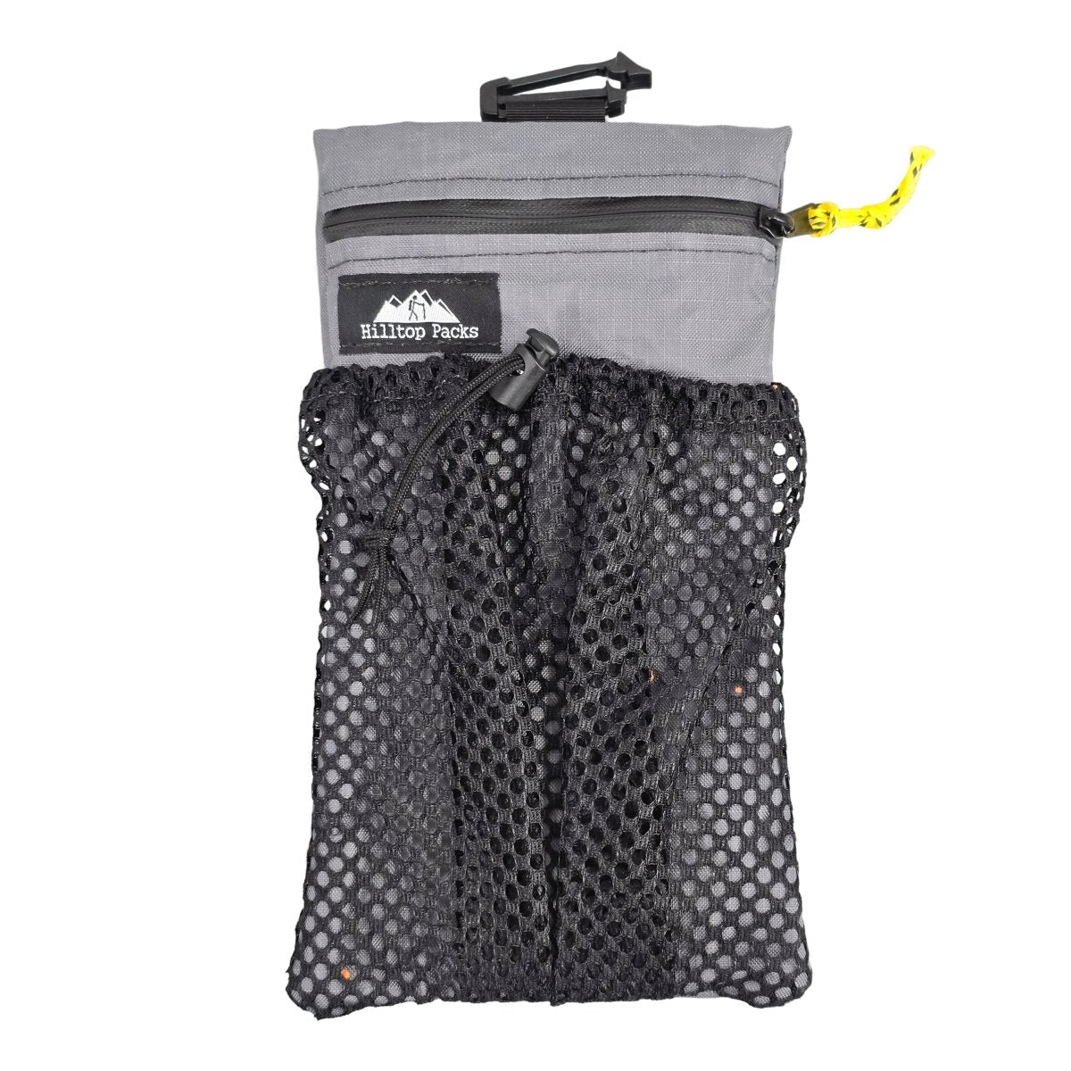 Cell Phone Pouch for Backpack Shoulder Strap (with Zipper)