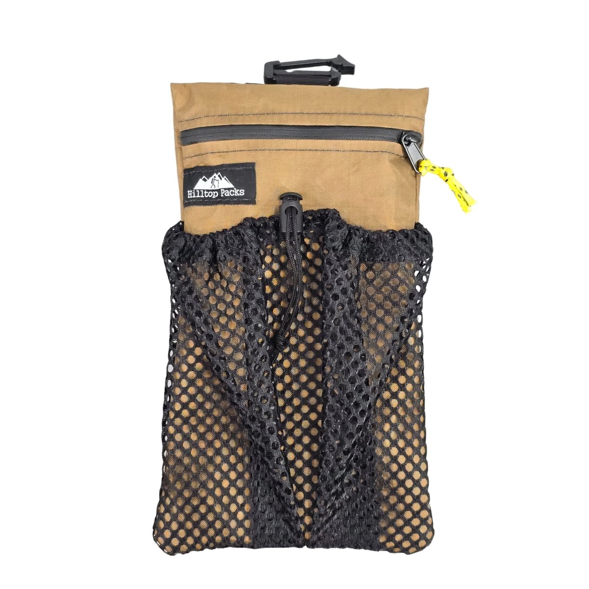 Cell Phone Pouch for Backpack Shoulder Strap (with Zipper)