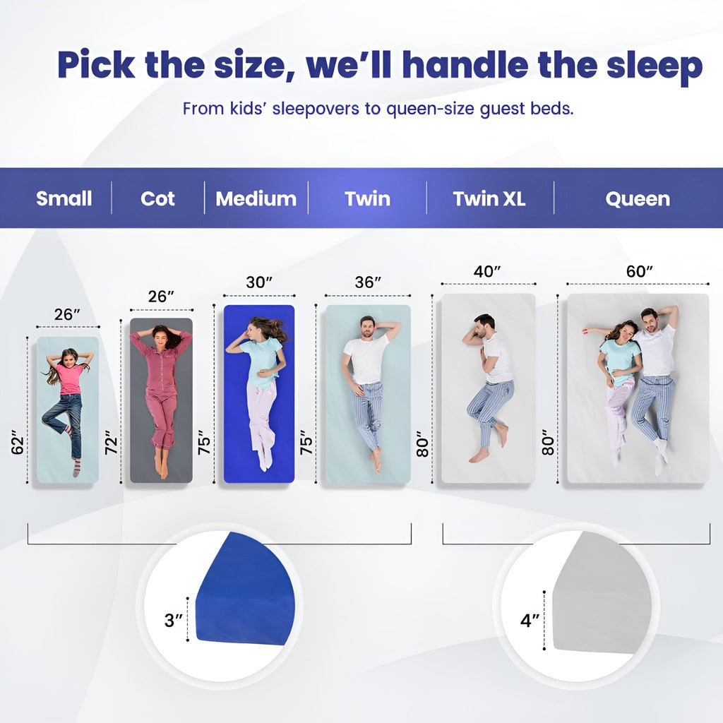 Matrix Air-Cell Memory Foam Camping Mattress