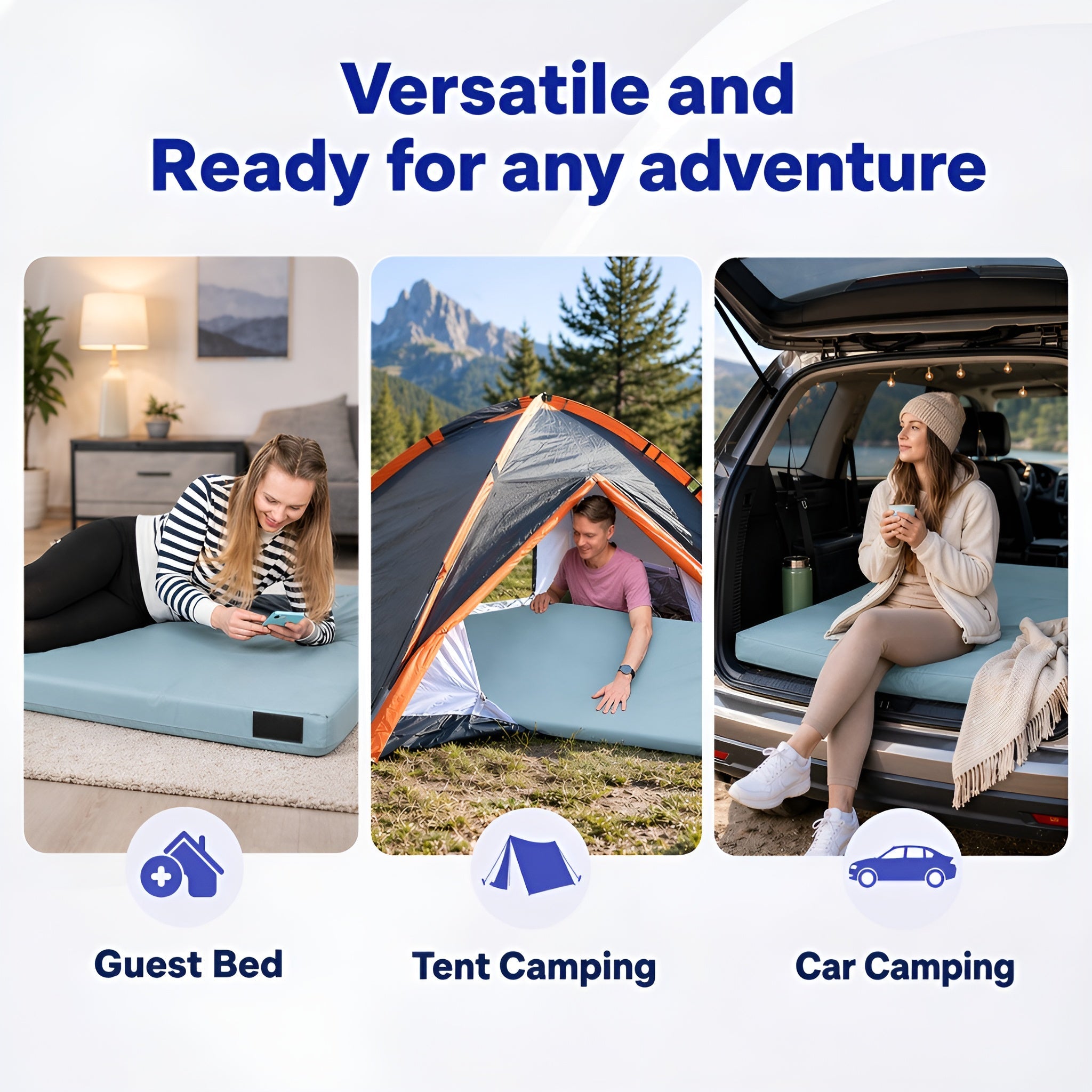 Matrix Air-Cell Memory Foam Camping Mattress