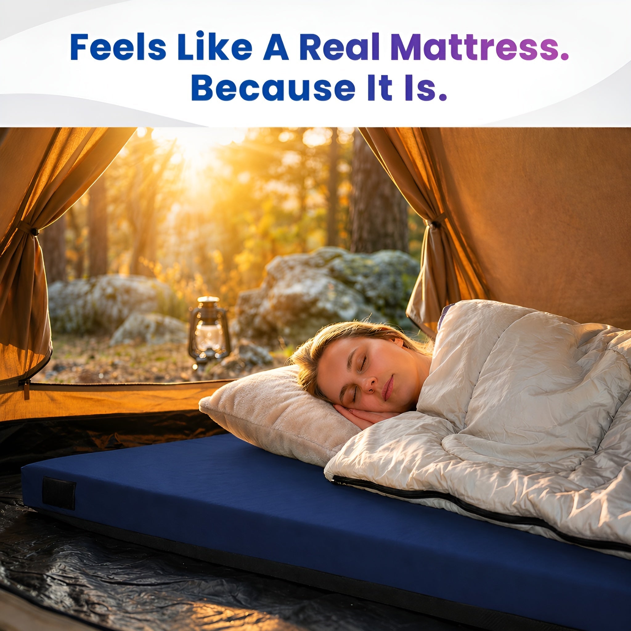 Matrix Air-Cell Memory Foam Camping Mattress