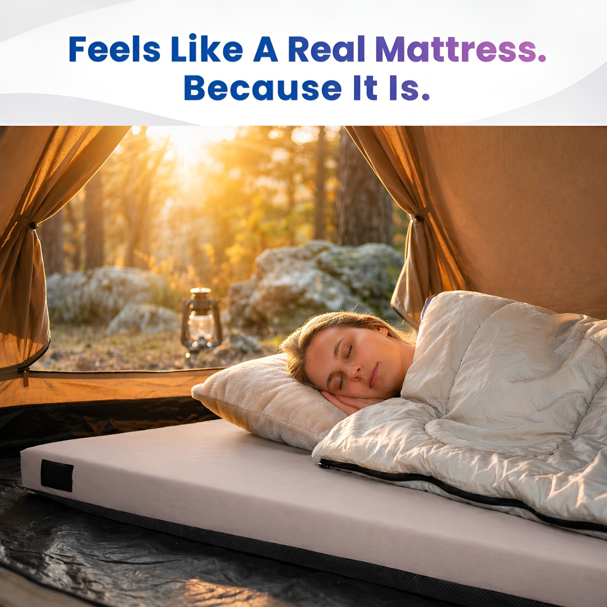 Matrix Air-Cell Memory Foam Camping Mattress